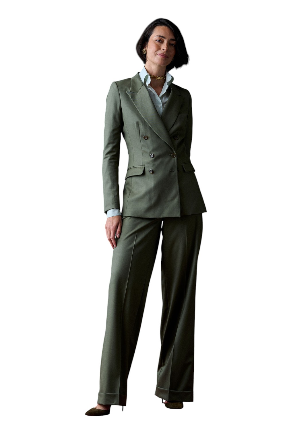 Zakelijk pak vrouw op maat