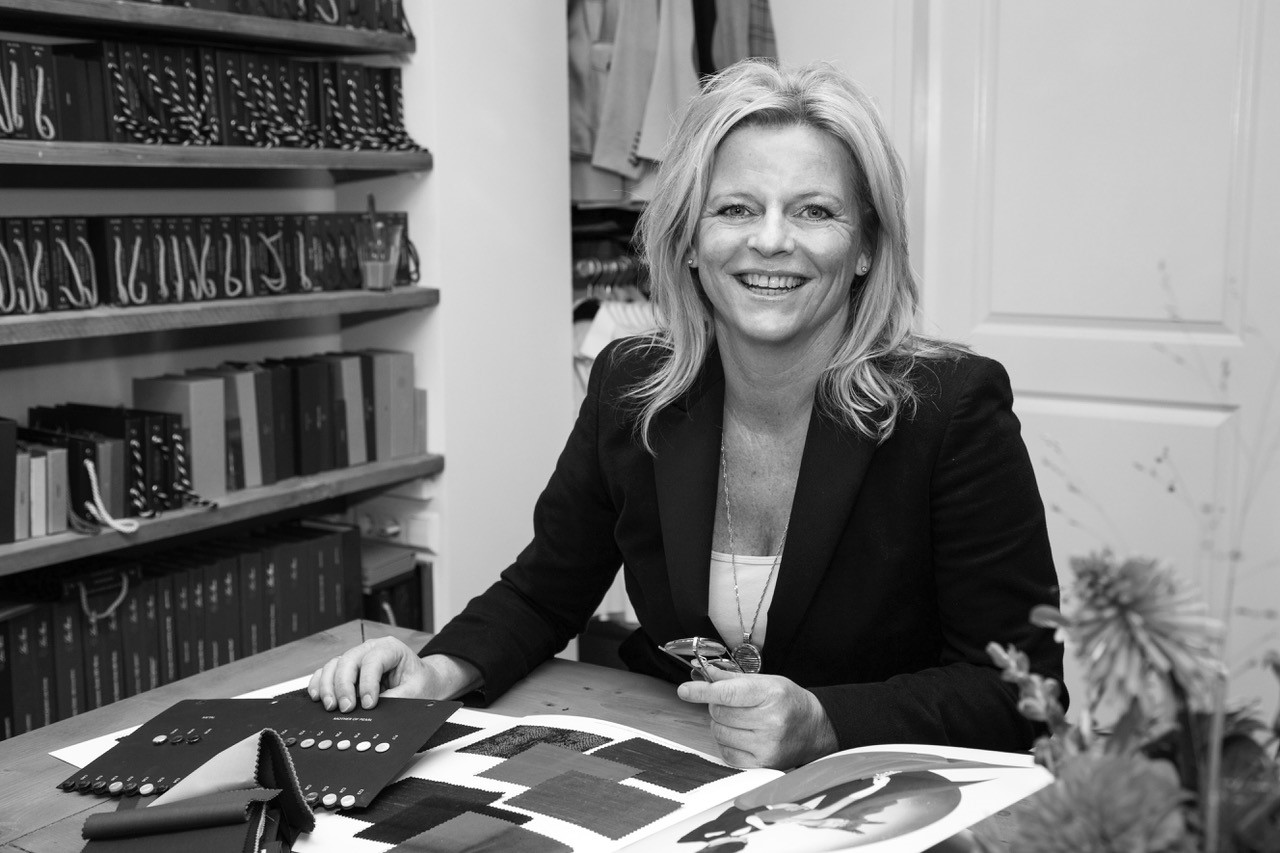 Broekpak bruid op maat gemaakt