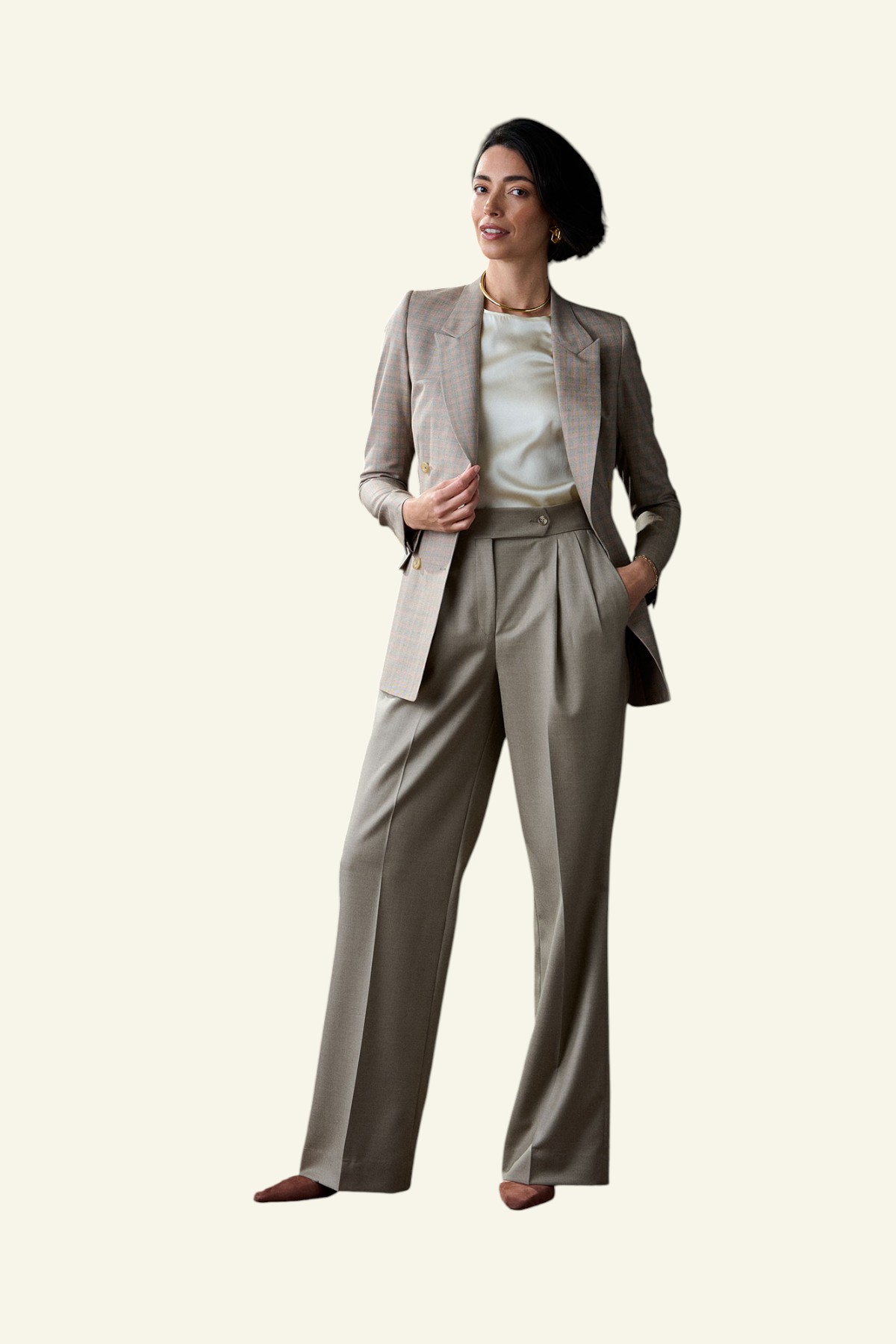 Pak vrouw promoveren op maat