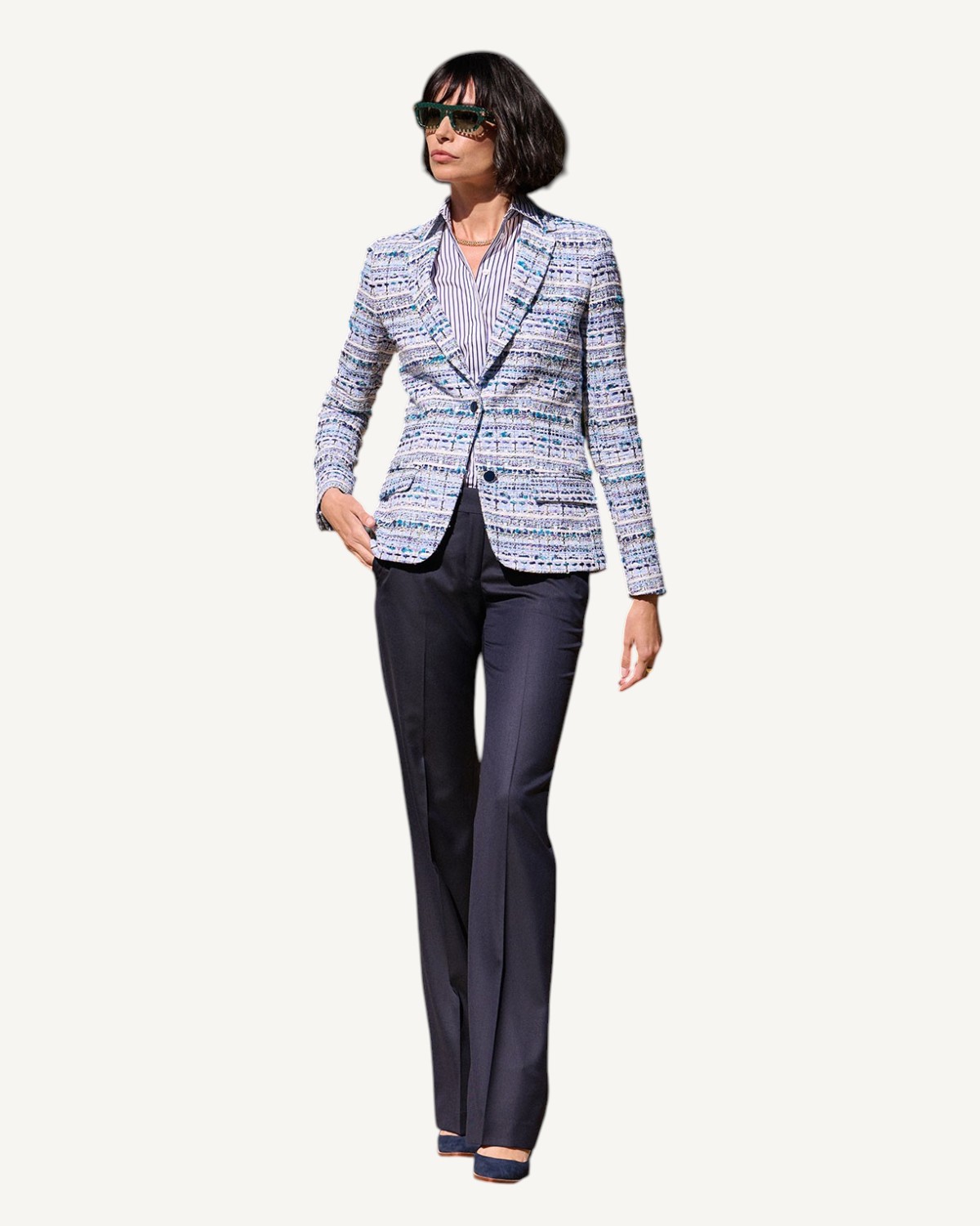 Maatpak vrouw inspiratie boucle