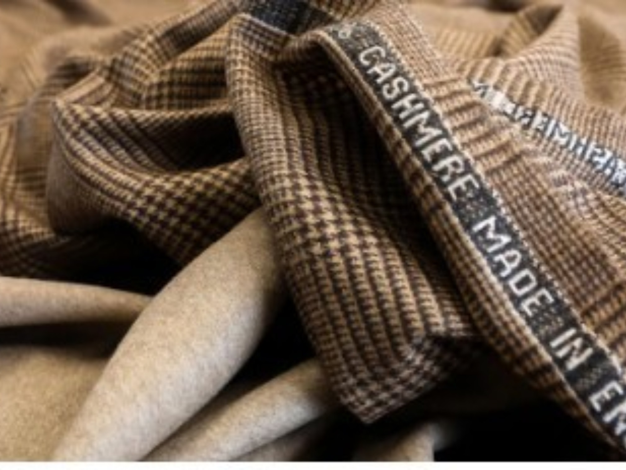 Cashmere stof voor maatpak