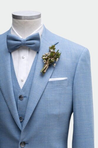 3-delig-trouwpak-lichtblauw-met-gilet-en-strik