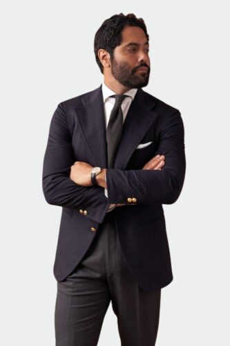 Blauw-grijs-maatpak-van-henS-stof