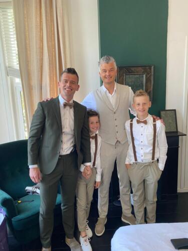 Bruidspak-groen-op-maat-gemaakt