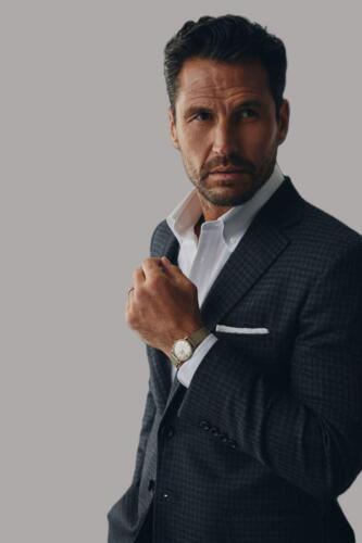 Colbert-op-maat-in-Pied-de-Poule-van-HS-stof