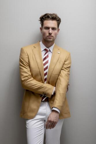 Colbert-op-maat-oker-geel