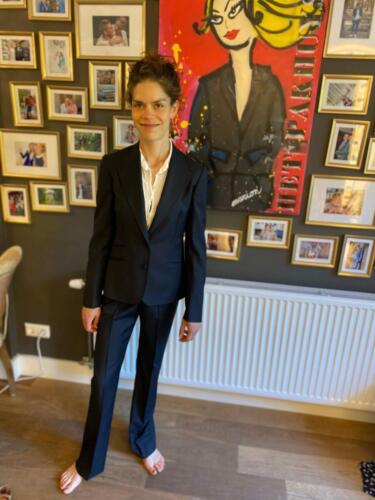 Dames-maatpak-blauw-promoveren