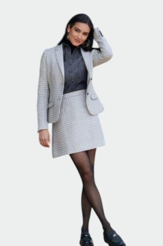 Dames-mantelpak-korte-rok-op-maat