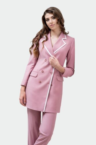 Dames-pak-op-maat-roze