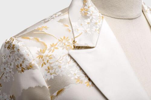 Dames-smoking-jas-met-zijde-revers