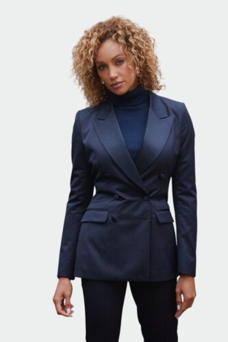 Dames-smoking-op-maat-blauw