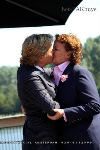 Dames maatpakken met streep zakelijk 