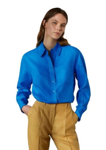 Helder-blauw-overhemd-blouse-vrouw-