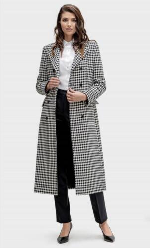 Lange-dames-mantel-pied-de-poule-zakelijke-kleding