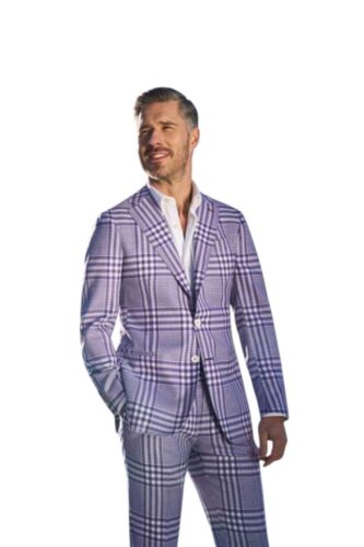 Licht-paars-ruit-maatpak-modern-en-zomers