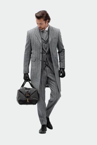 Maatpak-3-delig-met-overjas-gemaakt-van-grijze-flannel-