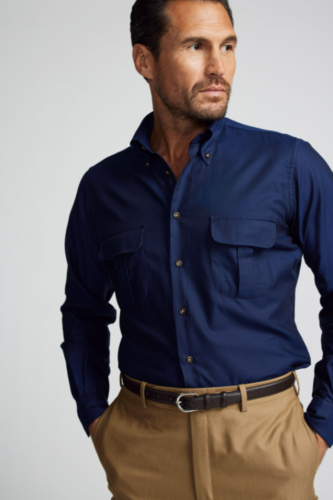 Overhemd-blauw-op-maat