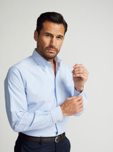 Overhemd-op-maat-blauw-katoen