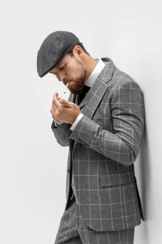 Peaky-Blinders-pak-op-maat-in-grijze-ruit 