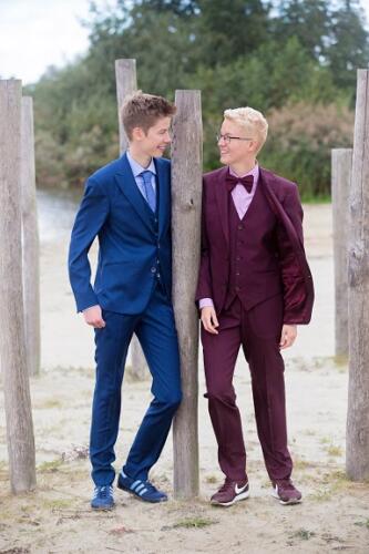 Non binair trouwpakken 