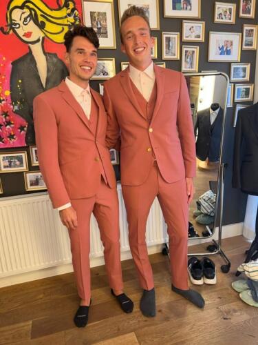 Trouwpak-man-roze-3-delig