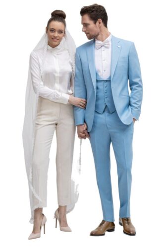 Trouwpak-met-gilet-op-maat-blauw