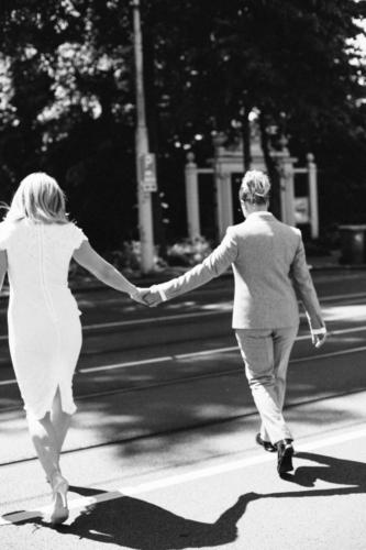 Dames maatkostuum sportief met vest 