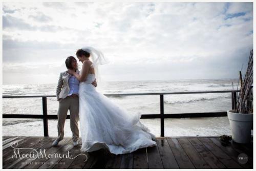 Vrouwelijk en stoer maatkostuum gemaakt voor Mijet