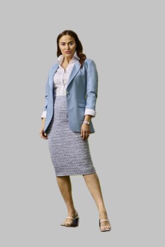 Zakelijk-colbert-met-rok-knielengte-gemaakt-van-HS-stof