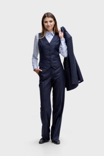 Dames broekpak 3 delig met gilet