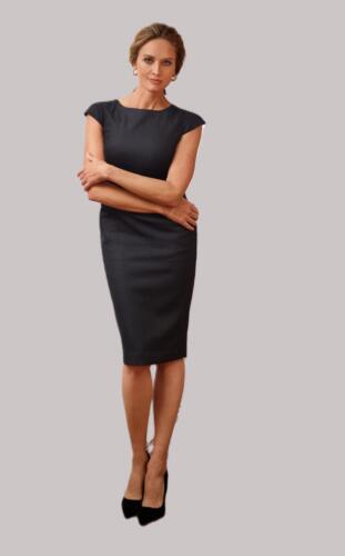 Zakelijke-jurk-zwart-op-maat-gemaakt-van-HS-stof-