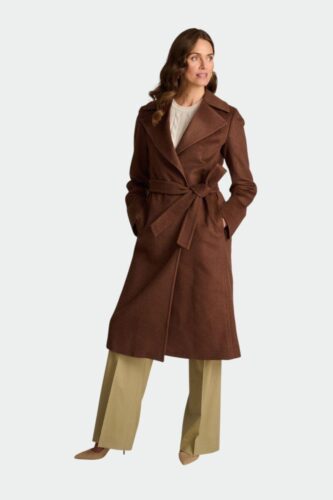 Zakelijke-matel-dames-op-maat-bruin